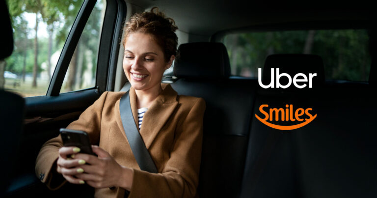 Ganhe 4.000 milhas Smiles ao comprar créditos Uber com seu cartão Gol Smiles
