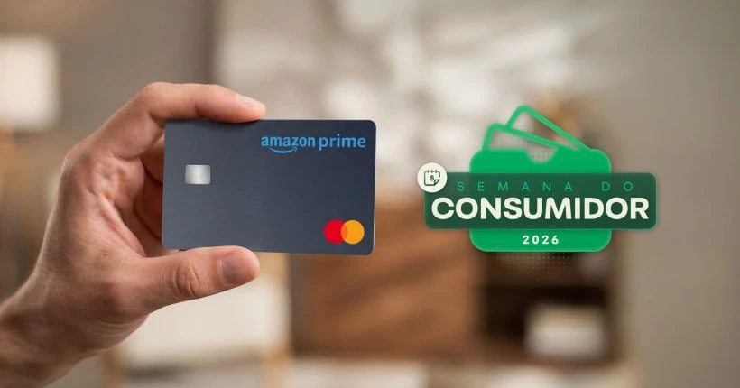 Cartão Amazon Prime: ganhe até R$150 de desconto na primeira compra em 2026